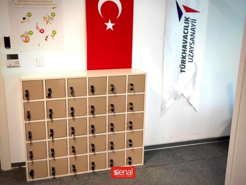 Özel Tasarım Kilitli Posta Emanet Kutusu